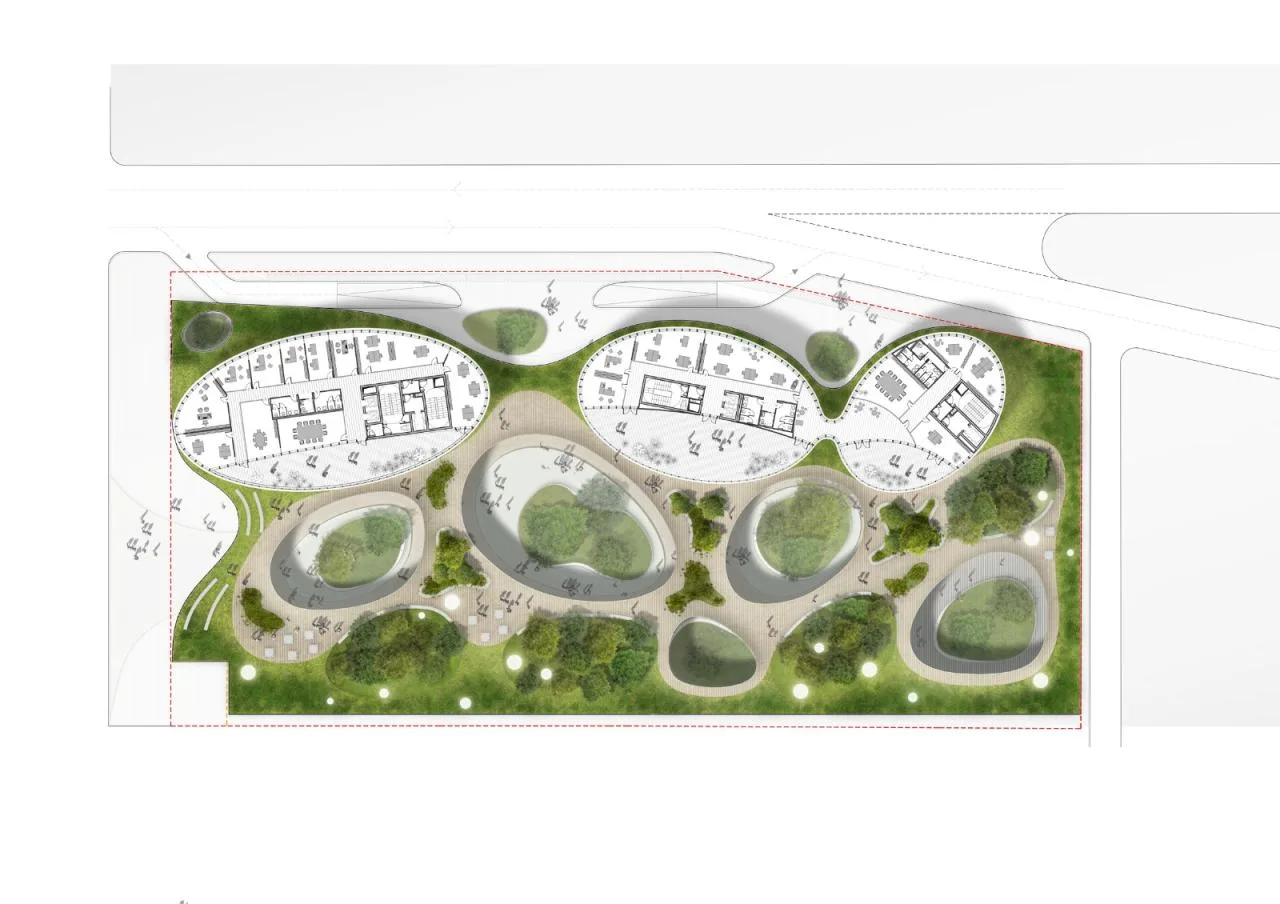 BIM Architecture | Industrial Zone Transforms into Green Campus: New Headquarters of Rome Third University/MCA Architecture Firm