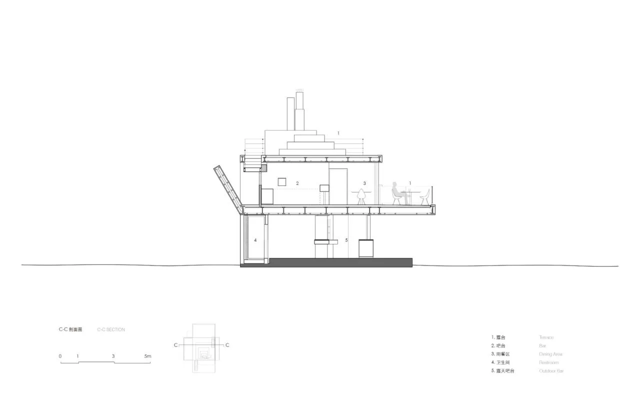 BIM Architecture | Seaside Floating Pavilion/Trace · Architectural Firm (TAO)