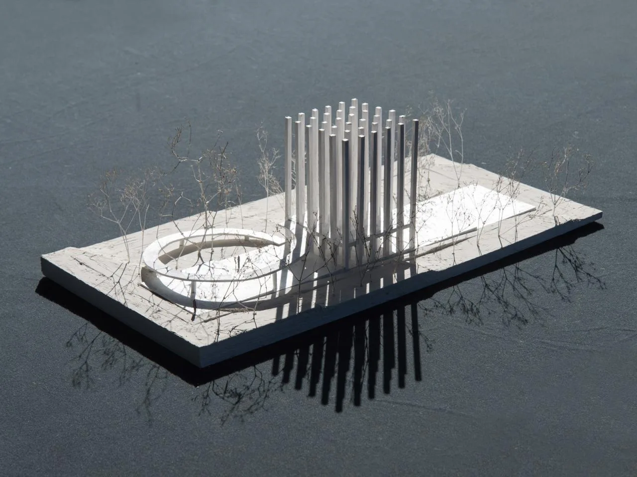 BIM Architecture | Only Structure, Unnamed Works/Pezo von Ellrichshausen Model Diagram