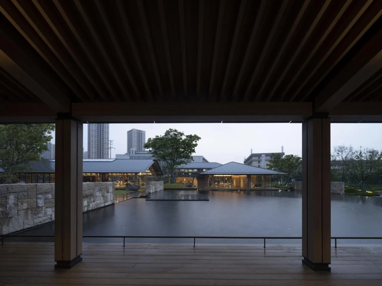 BIM Architecture | Kunming Caohai Wenxing Building Park Project/XAA Architecture Firm Zhan Tao Studio