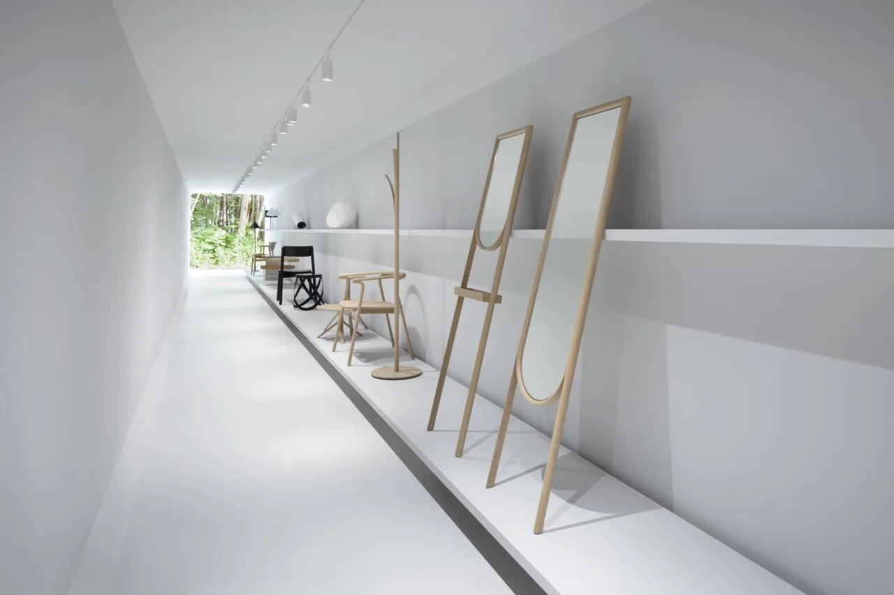 BIM Architecture | Japan Nagano Minimalist Hotel Culvert, Prefabricated Concrete Tunnel/Nendo