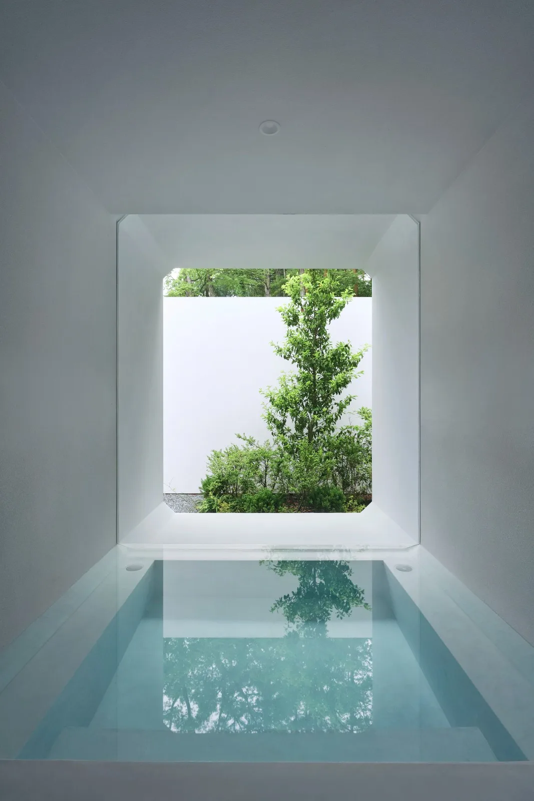BIM Architecture | Japan Nagano Minimalist Hotel Culvert, Prefabricated Concrete Tunnel/Nendo