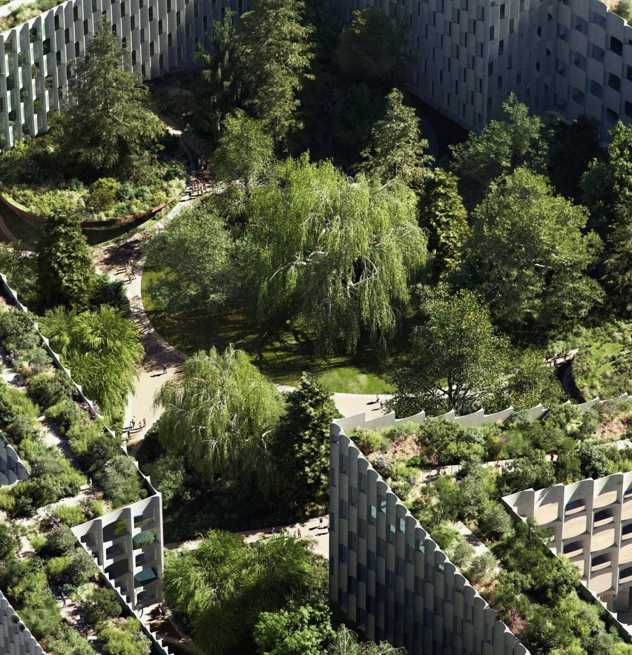 BIM Architecture | New Education Park Design on Esbjer Island, Denmark/BIG