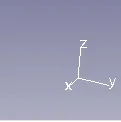 World coordinate system example