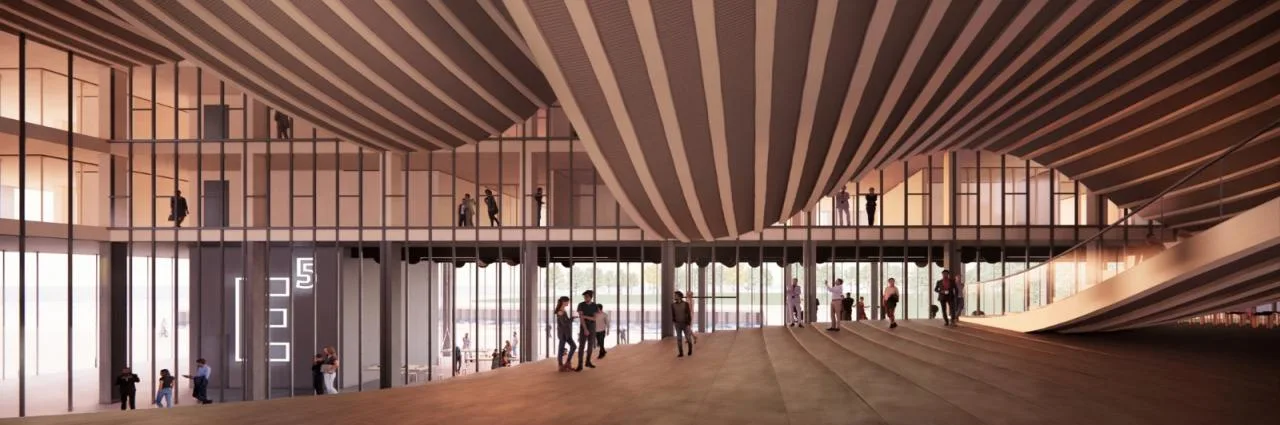 BIM Architecture | New Education Park Design on Esbjer Island, Denmark/BIG