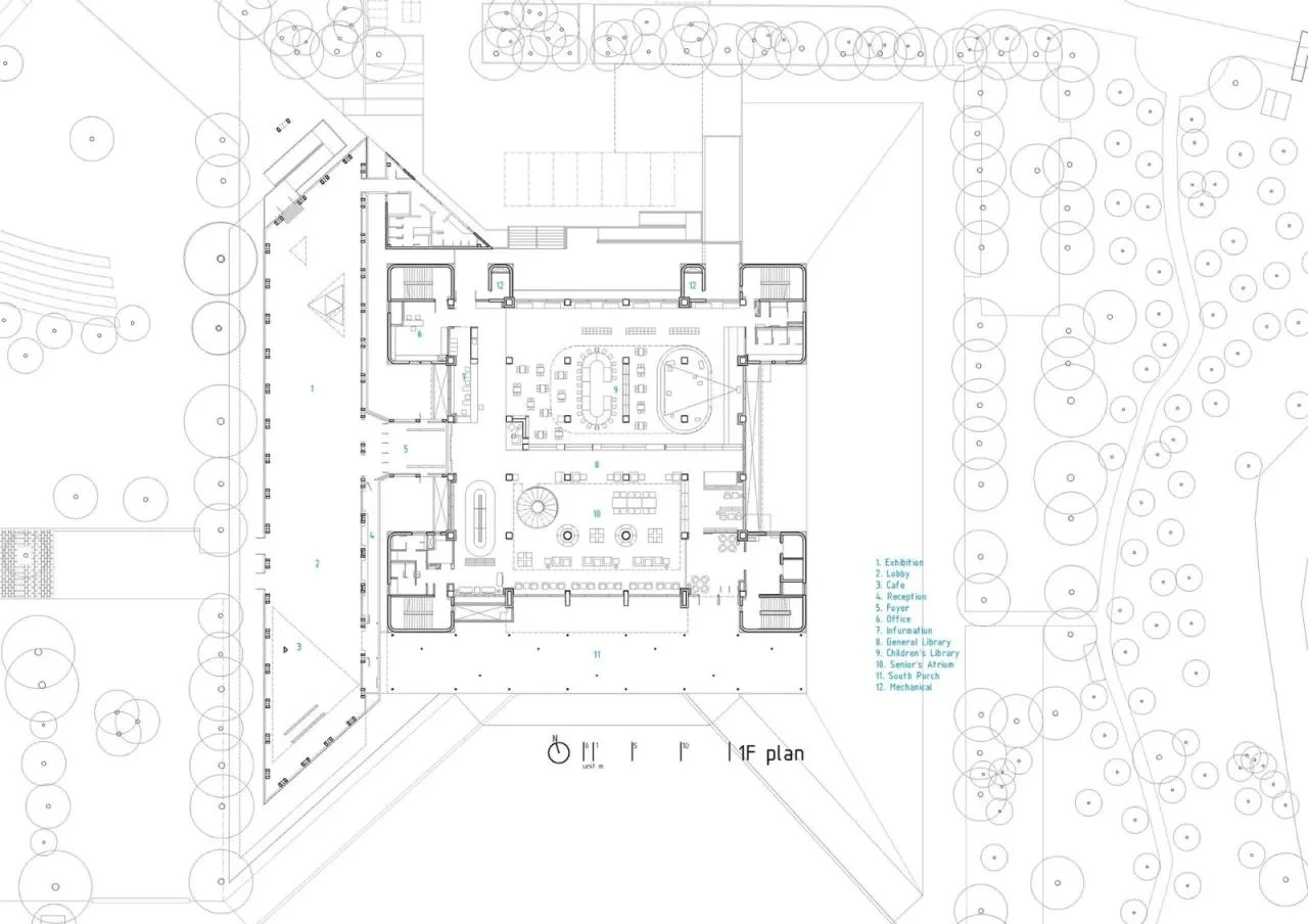BIM Architecture | Pingtung Public Library/MAYU Architects