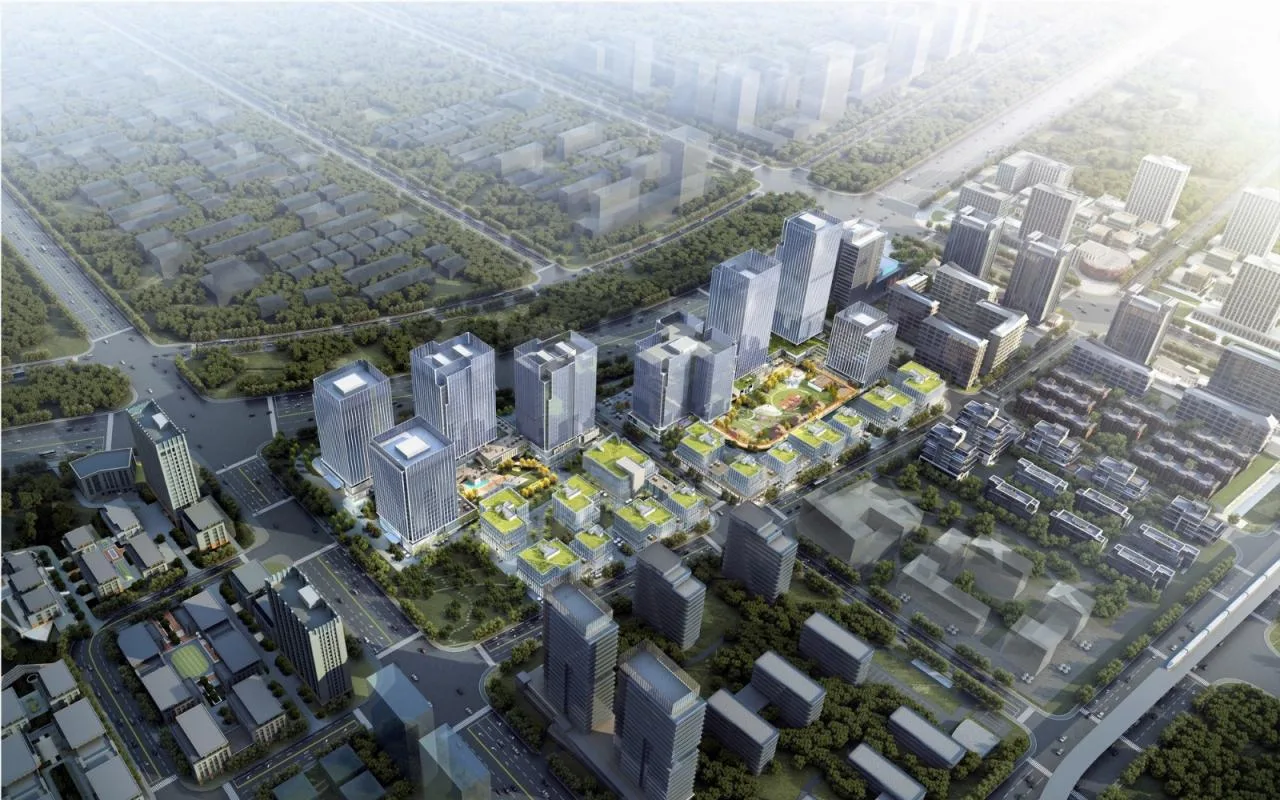 BIM Architecture | Modern Ecological Composite Urban Complex/UA You'an Design