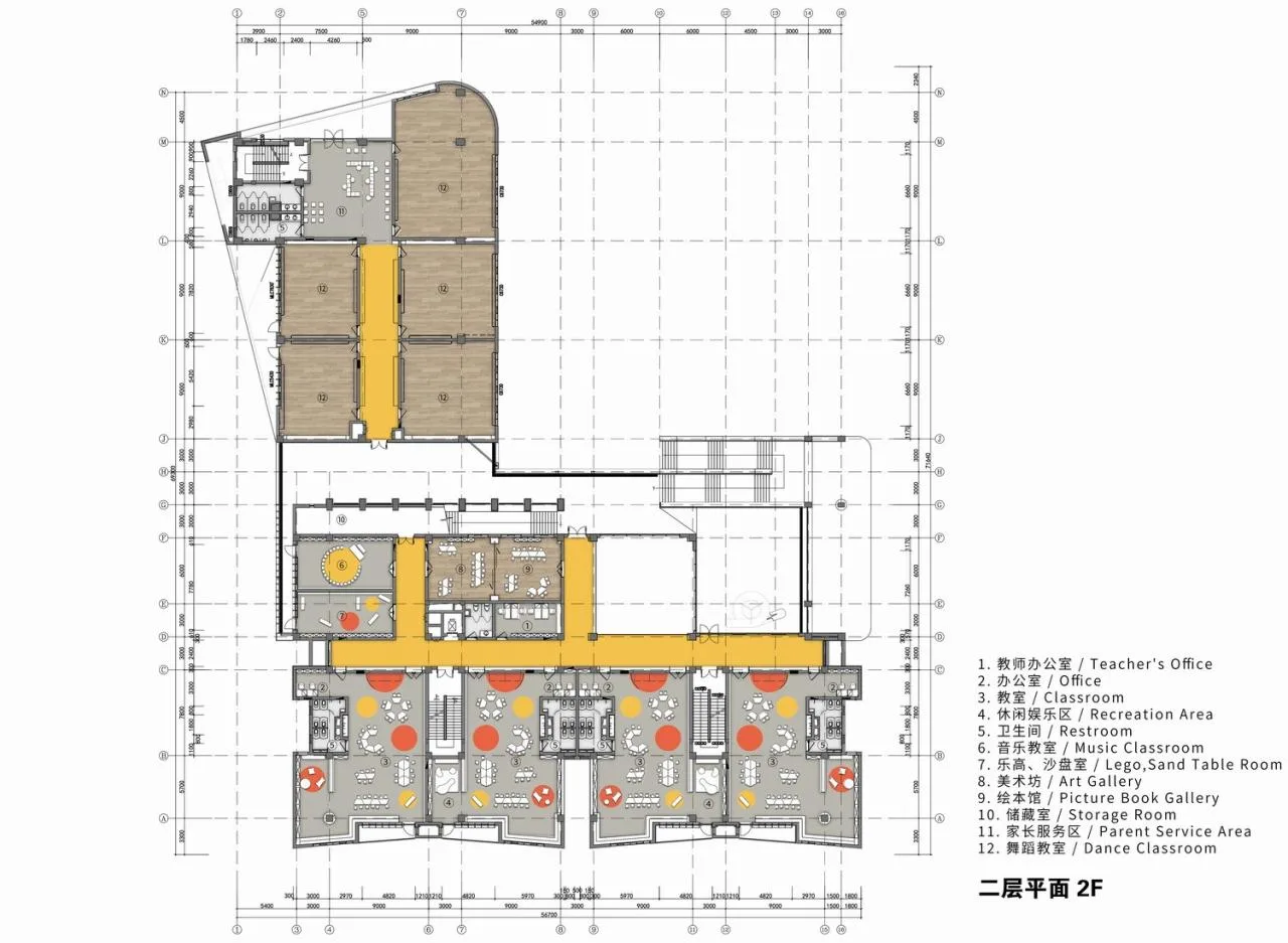 BIM architecture | This may be the ceiling of a small town kindergarten: Shaanxi Ankang High tech Fifth Kindergarten/UUA Architectural Firm