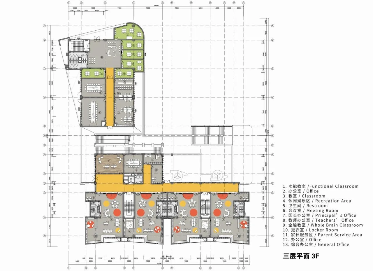 BIM architecture | This may be the ceiling of a small town kindergarten: Shaanxi Ankang High tech Fifth Kindergarten/UUA Architectural Firm