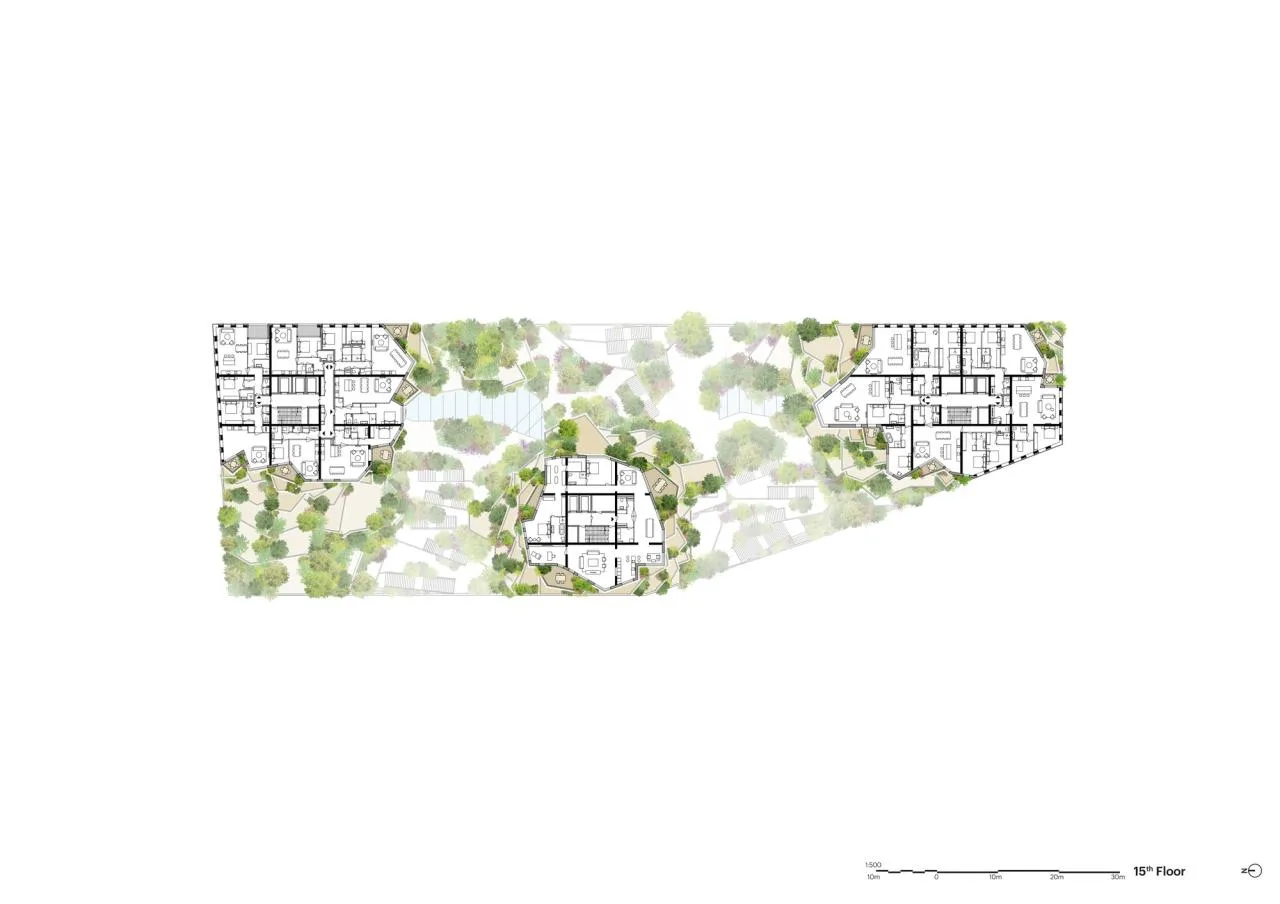 BIM Architecture | 'Valley' Tower Complex/MVRDV
