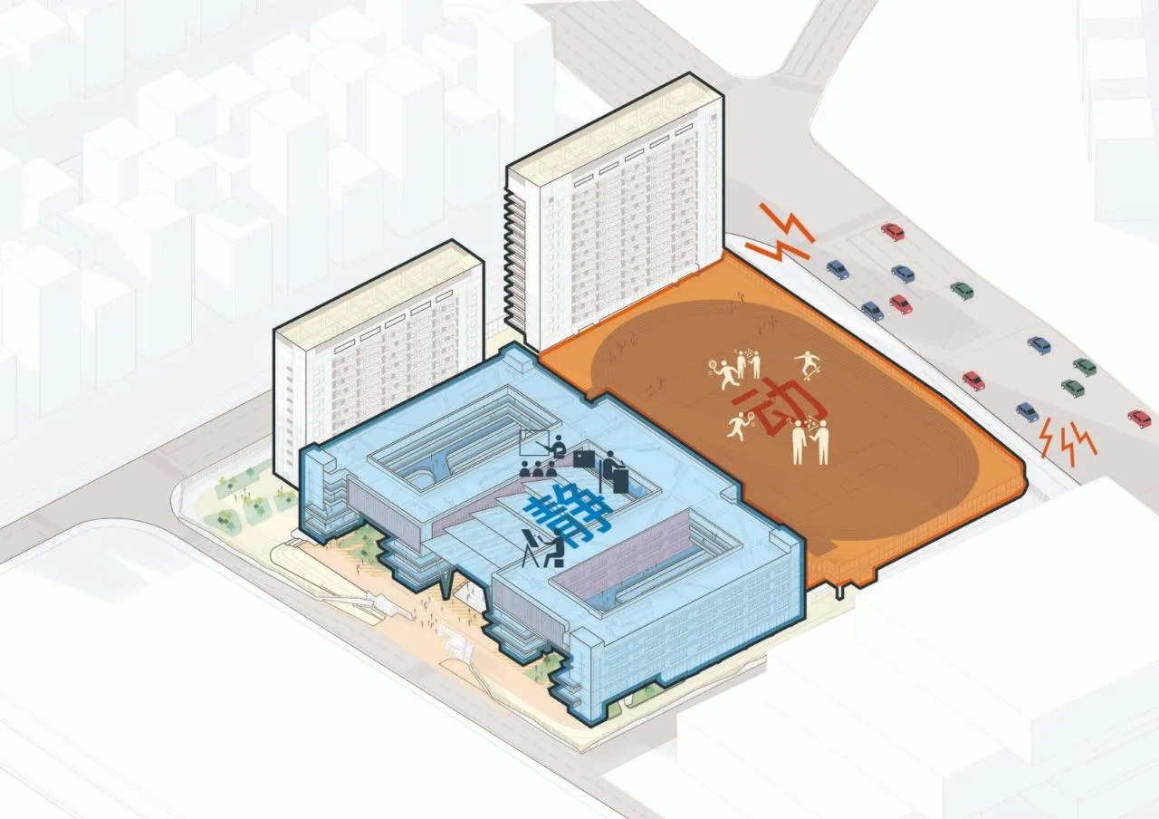 BIM Architecture | Shenzhen Hongshan Middle School/Huayang International Design