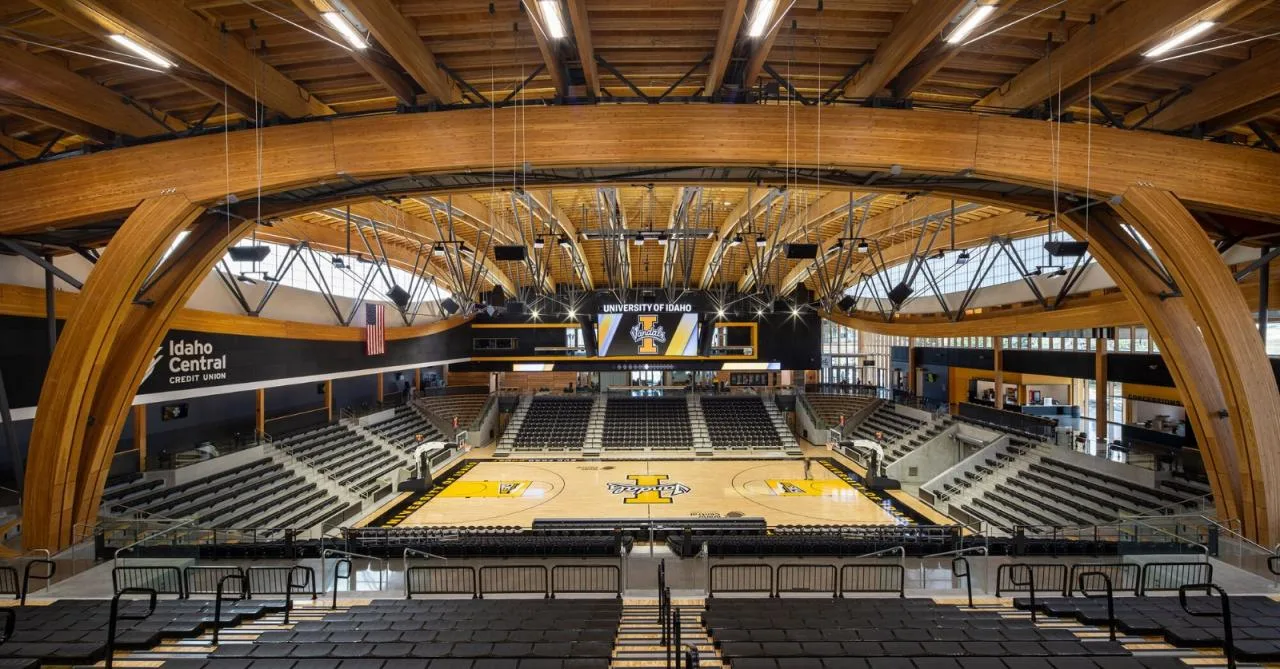 BIM Architecture | University of Idaho Central Credit Union Gymnasium/Opsis Architecture