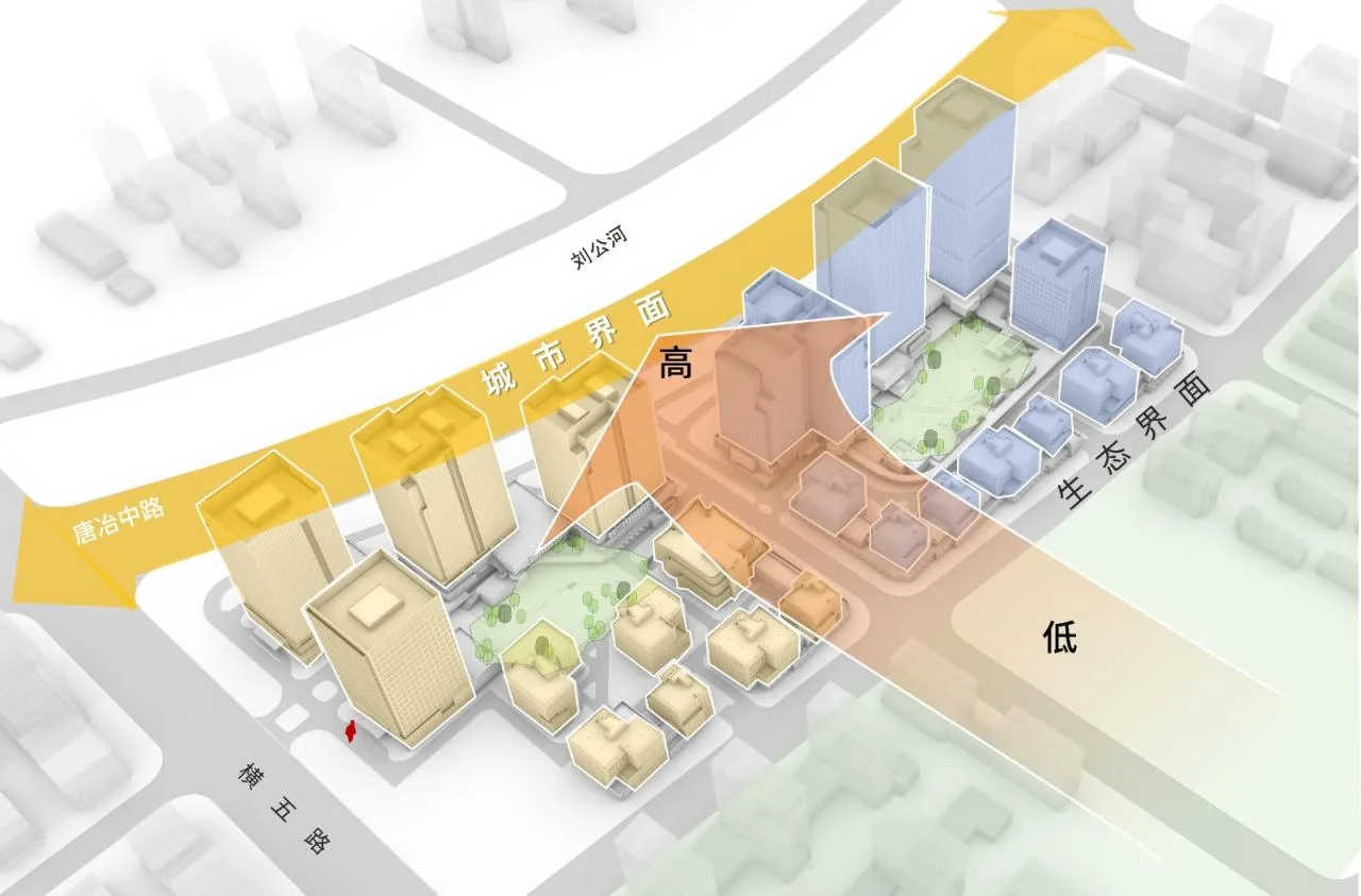 BIM Architecture | Modern Ecological Composite Urban Complex/UA You'an Design