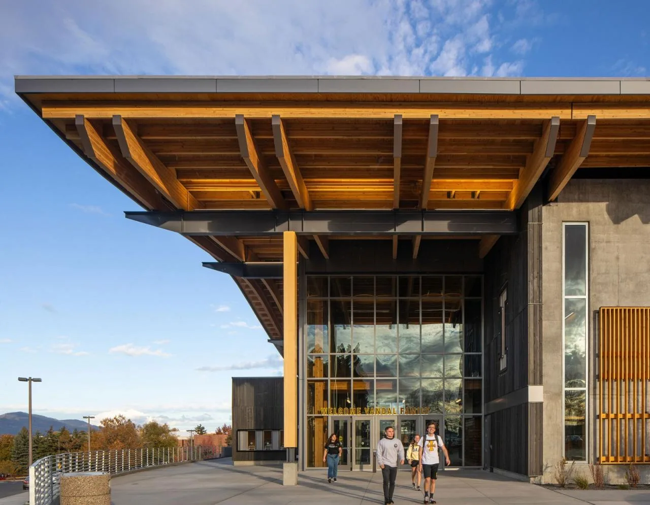 BIM Architecture | University of Idaho Central Credit Union Gymnasium/Opsis Architecture