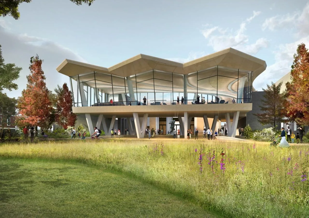 BIM Architecture | Folded Roofs, Arkansas Museum of Art to Open Soon/Studio Gang