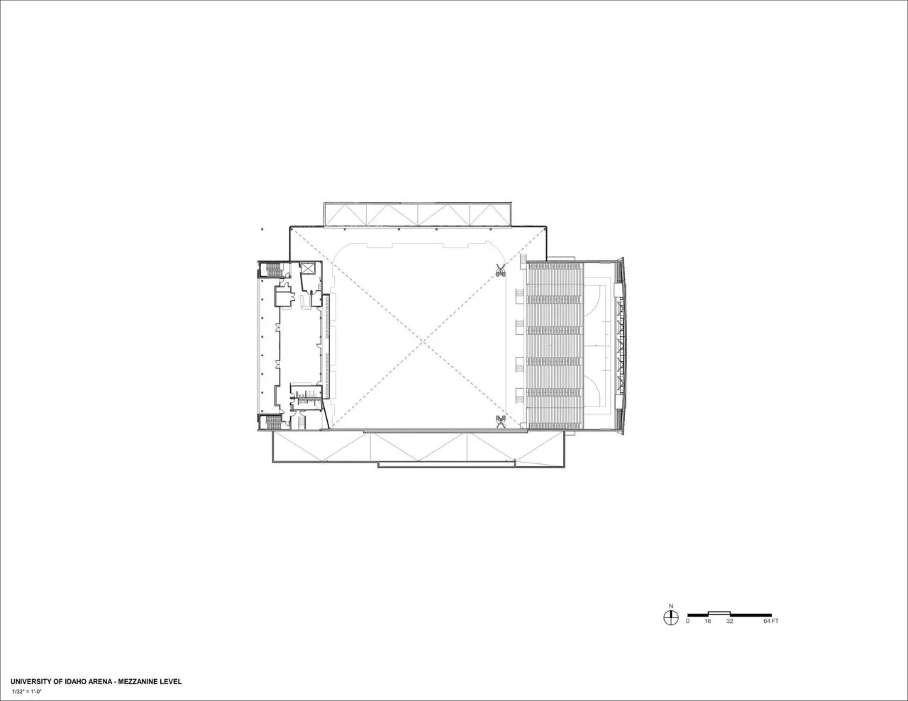 BIM Architecture | University of Idaho Central Credit Union Gymnasium/Opsis Architecture
