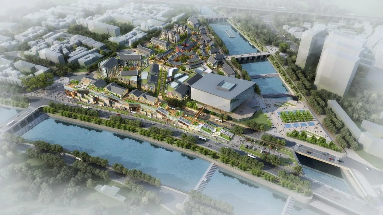 BIM Architecture | Classical Fish - Qinshui Xinghe Commercial Belt/Wide Architecture& Beijing Urban Construction Design and Development Group