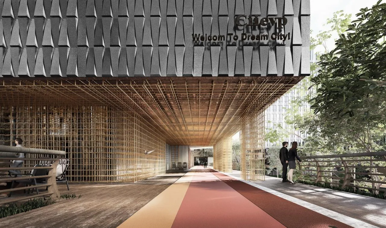 BIM Architecture | Modern Ecological Composite Urban Complex/UA You'an Design