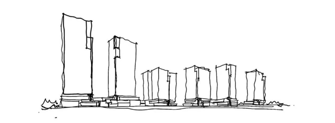 BIM Architecture | Modern Ecological Composite Urban Complex/UA You'an Design