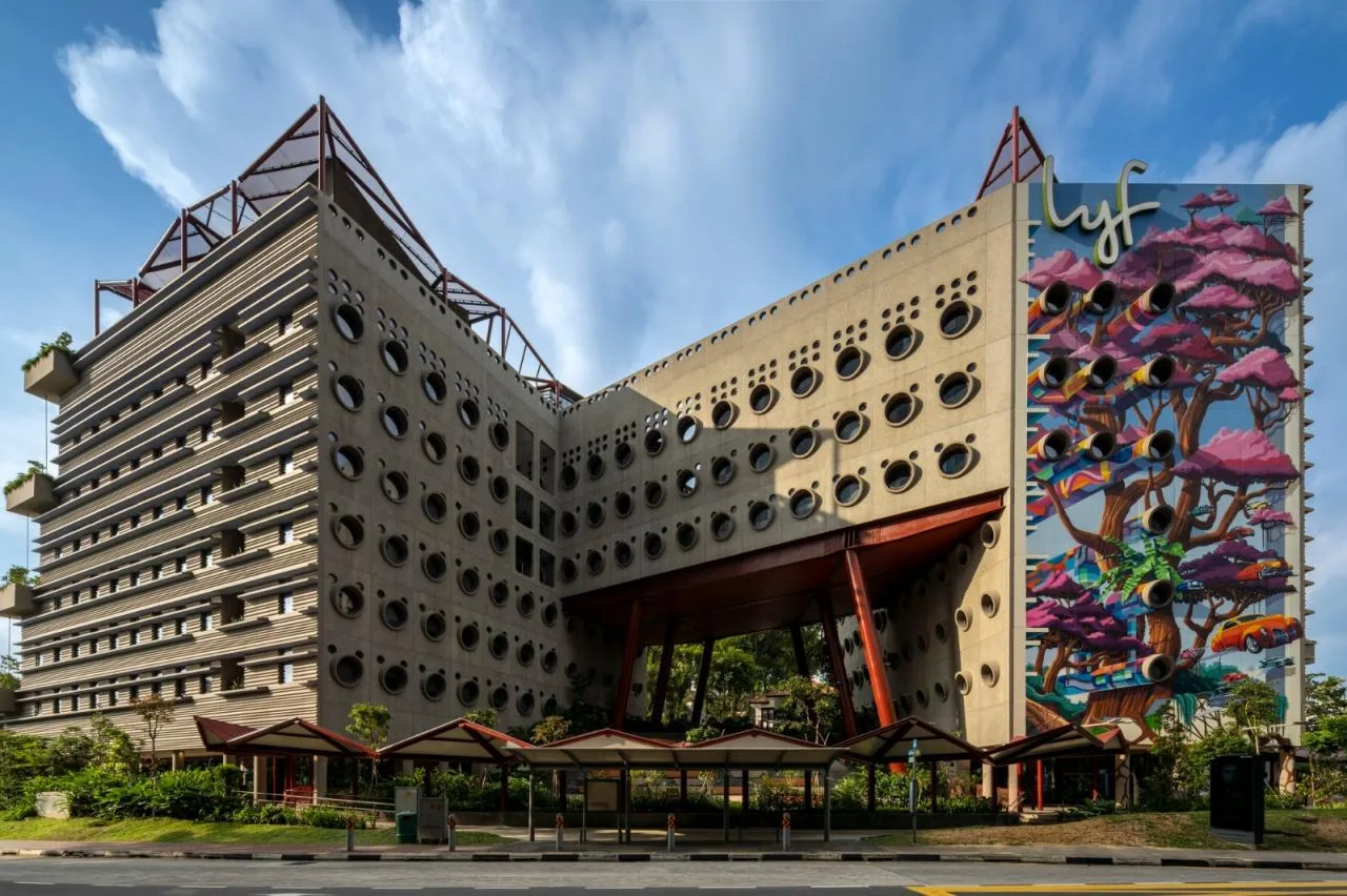BIM Architecture | Lyf Weiyi Technology City Shared Apartments/WOHA