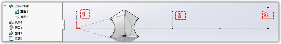 BIM Q&A | How to draw Solidworks surfaces? Solidworks Surface Example: A Geometric Mesh for Surface Geometry