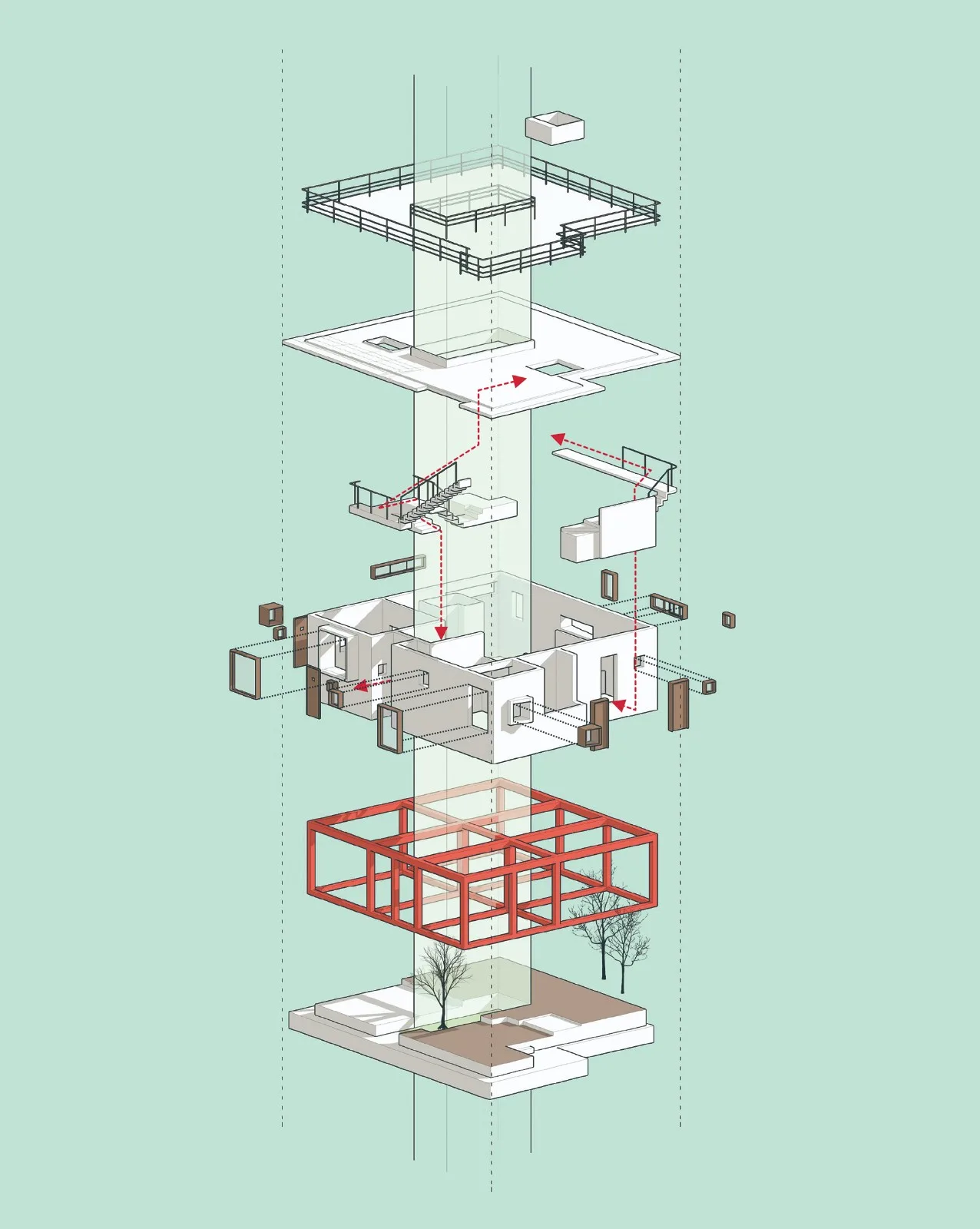BIM Architecture | Jimulan's Home/Amulon Design Studio