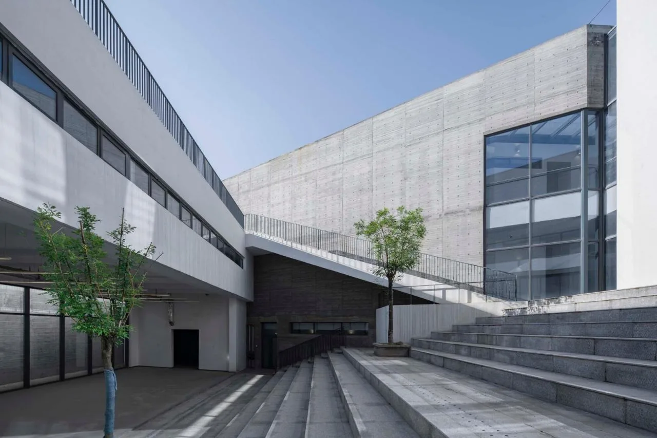 BIM Architecture | Youlan Middle School Graphic Art Comprehensive Building/WAU Architecture Firm