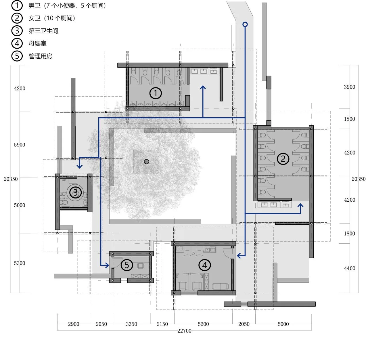 BIM Architecture | Toilet Revolution: A Key Little Thing/Starry Architecture Studio