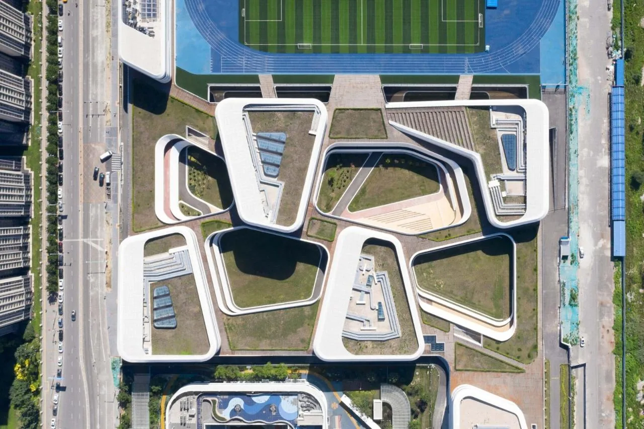 BIM Architecture | Tsinghua University Affiliated Middle School Guanghua School/Beijing Institute of Architectural Design and Research