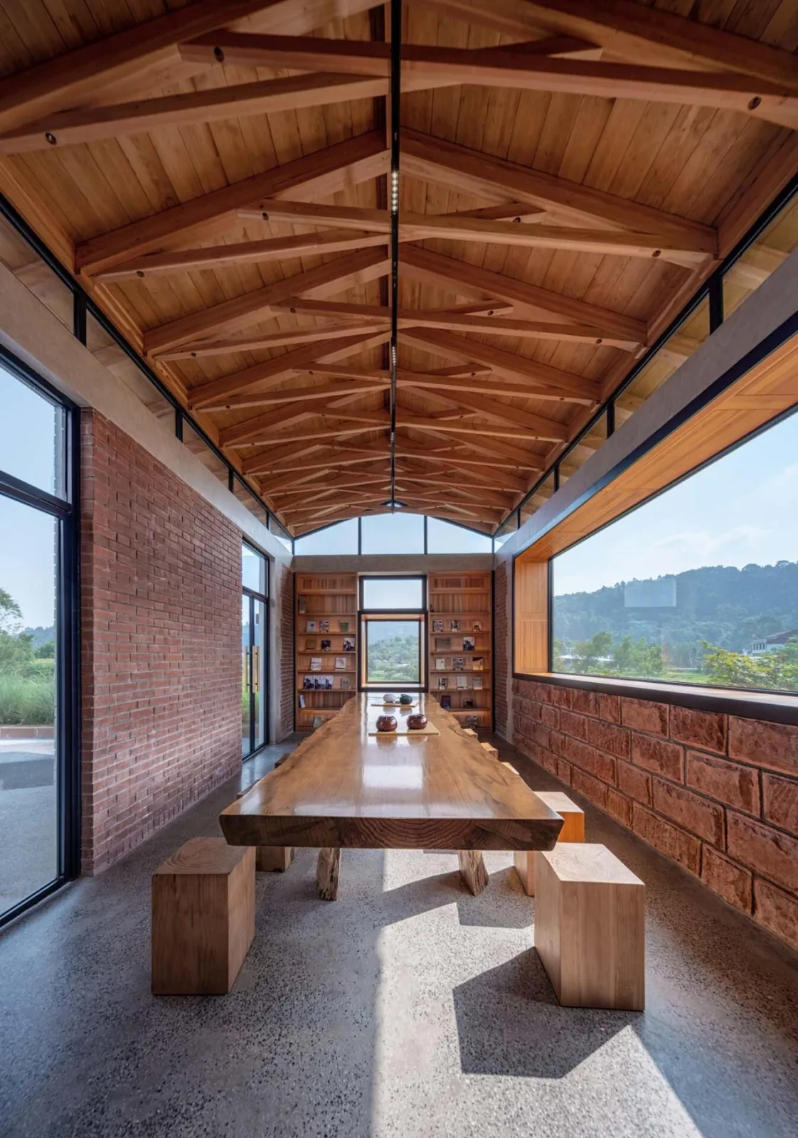 BIM Architecture | Anshi Rural Bookstore/Fengmao Architecture