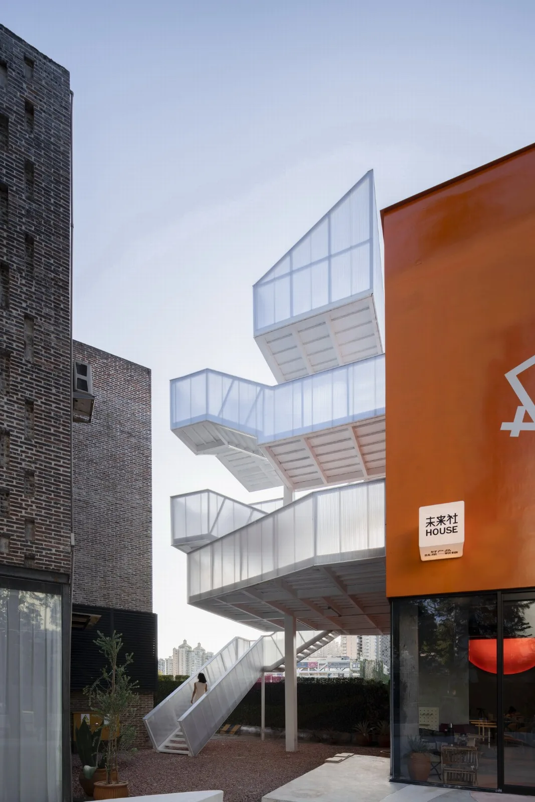 BIM Architecture | Orange Candy in the World of Industrial Heritage - Future House/Wutopia Lab
