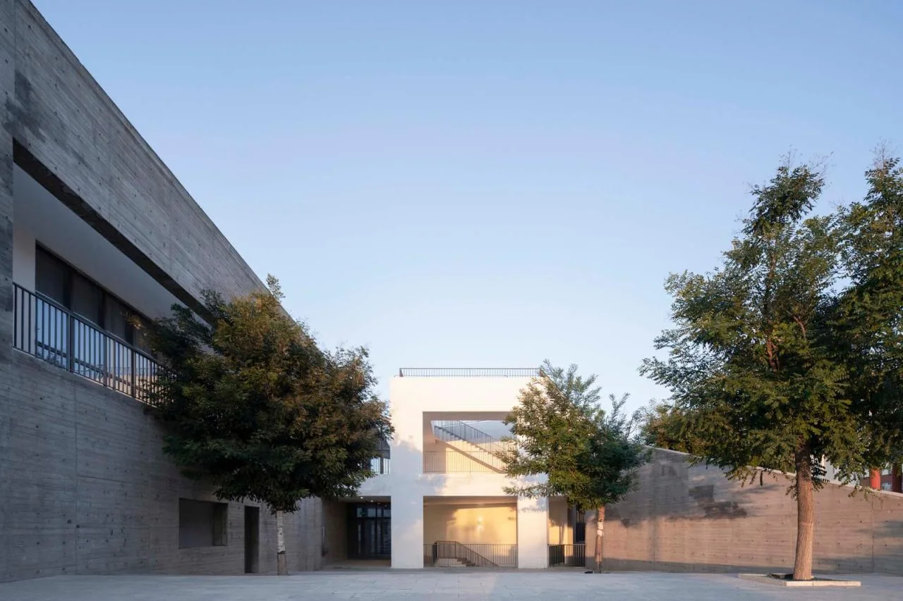 BIM Architecture | Youlan Middle School Graphic Art Comprehensive Building/WAU Architecture Firm
