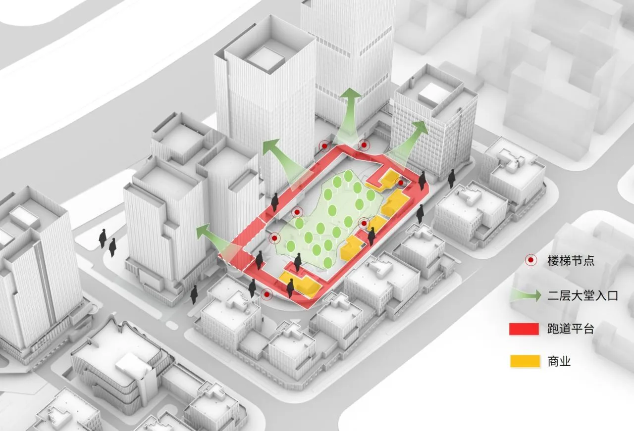BIM Architecture | Modern Ecological Composite Urban Complex/UA You'an Design