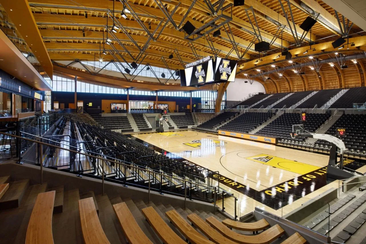 BIM Architecture | University of Idaho Central Credit Union Gymnasium/Opsis Architecture