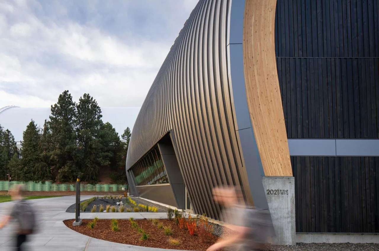 BIM Architecture | University of Idaho Central Credit Union Gymnasium/Opsis Architecture
