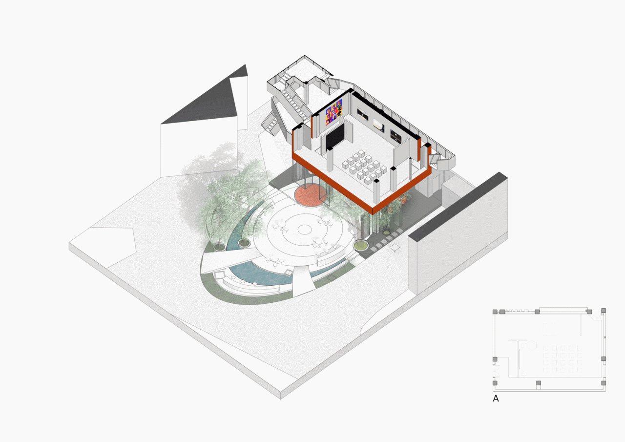 BIM Architecture | Orange Candy in the World of Industrial Heritage - Future House/Wutopia Lab