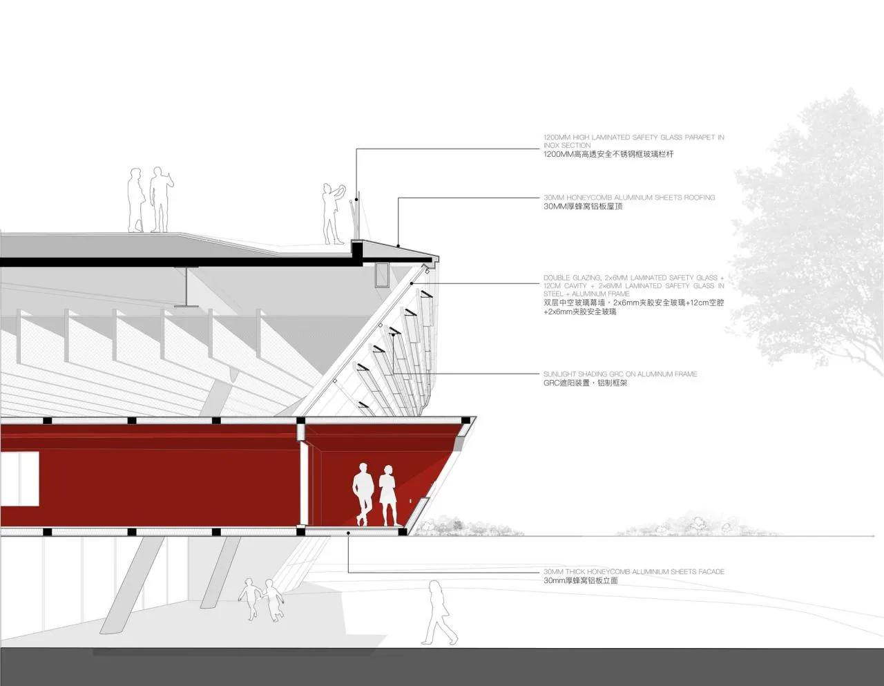 BIM Architecture | Chengdu Tianfu Road Show Art Center/Tiantong Architecture