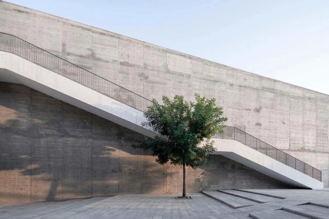 BIM Architecture | Youlan Middle School Graphic Art Comprehensive Building/WAU Architecture Firm