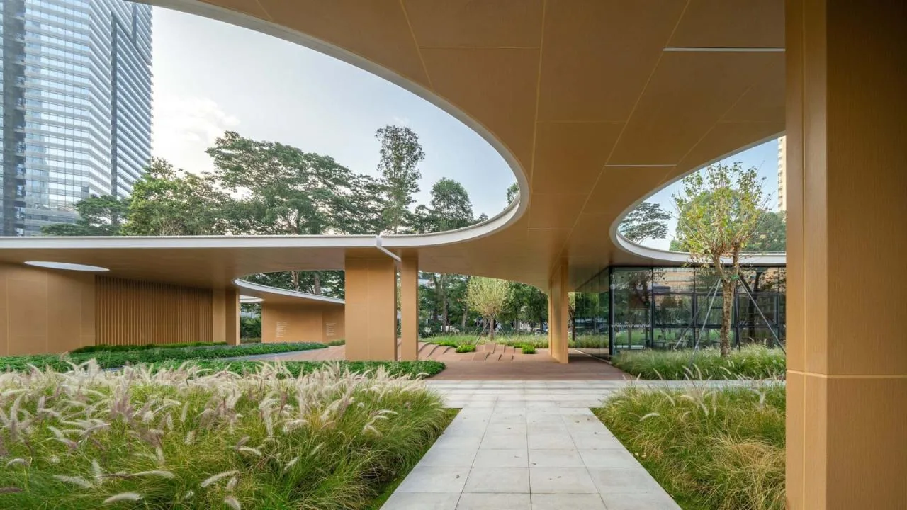 BIM Architecture | Cloud Garden Tourist Service Architecture/One Tree Architecture Studio