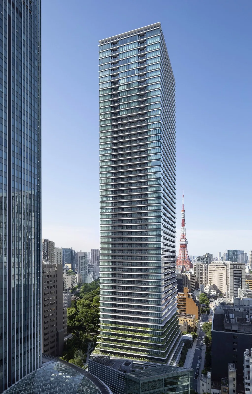 BIM Architecture | Tokyo's tallest district, Tiger Gate Hill/ingenhoven architects