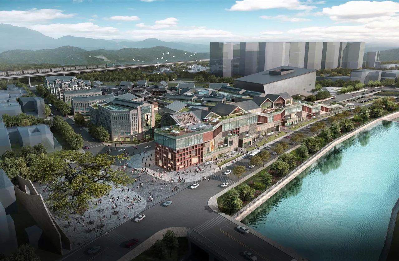 BIM Architecture | Classical Fish - Qinshui Xinghe Commercial Belt/Wide Architecture& Beijing Urban Construction Design and Development Group