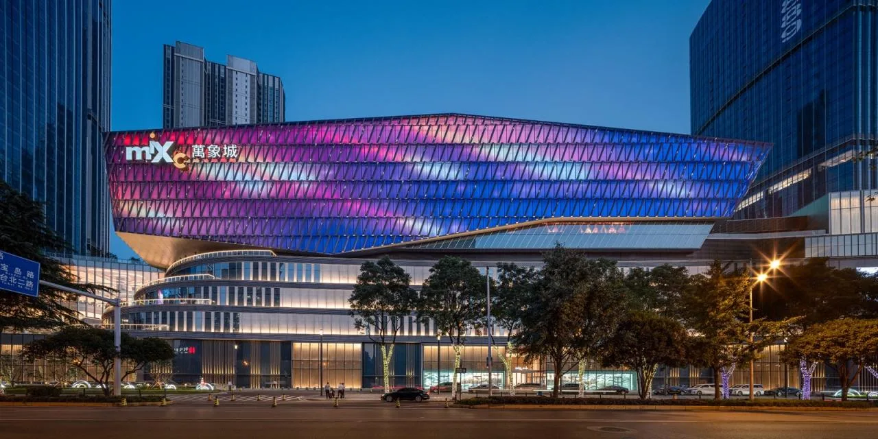 BIM Architecture | Wuhan MixC: "Crown of Crystals", "MixC of Light"/GD Grand View International