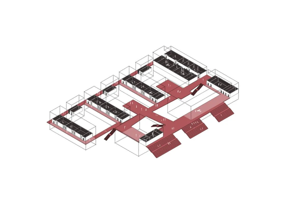 BIM Architecture | Zhengzhou Airport Eighth Resettlement Area Supporting Middle School and Zhengzhou No. 130 Middle School/Shanghai Lianchuang Design Group