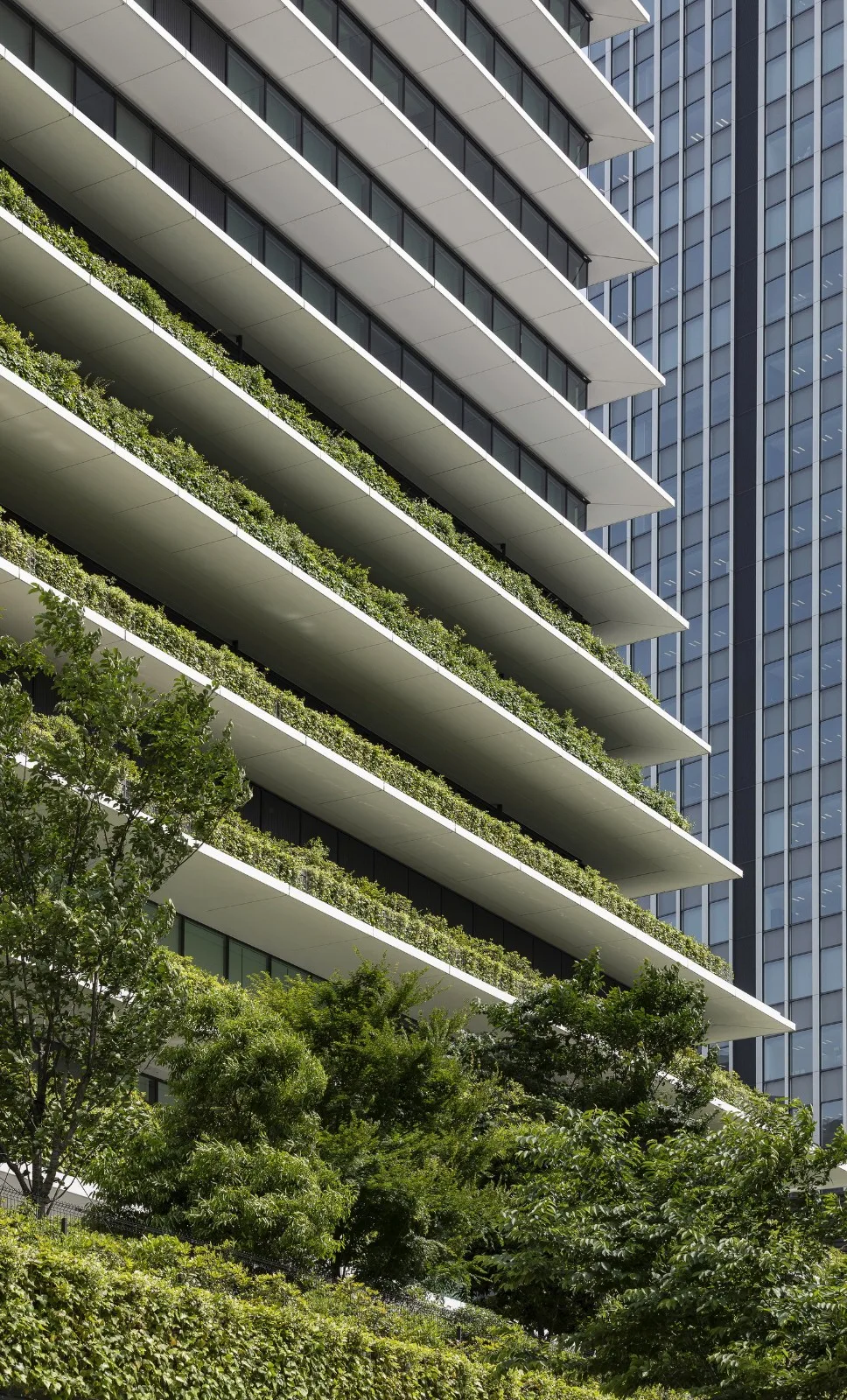 BIM Architecture | Tokyo's tallest district, Tiger Gate Hill/ingenhoven architects