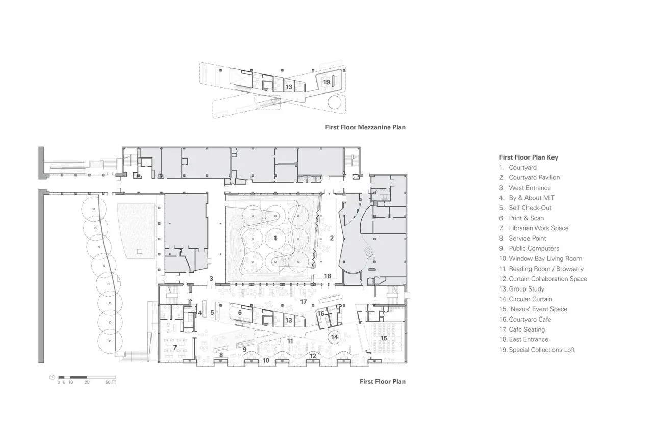 BIM Architecture | MIT Hayden Library/Kennedy& Violich Architecture