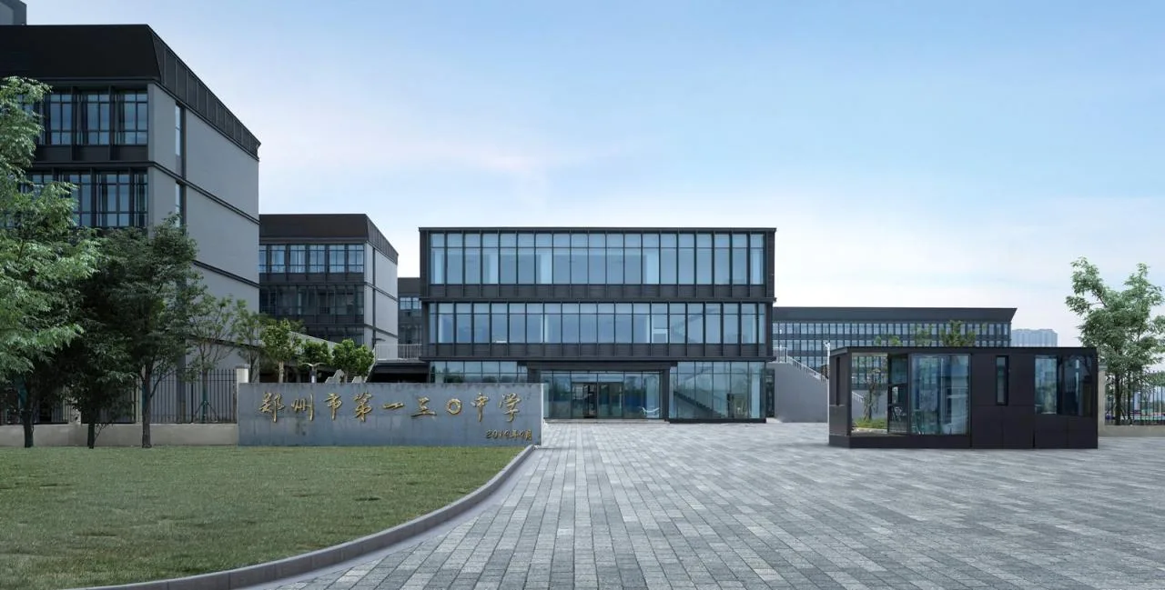 BIM Architecture | Zhengzhou Airport Eighth Resettlement Area Supporting Middle School and Zhengzhou No. 130 Middle School/Shanghai Lianchuang Design Group