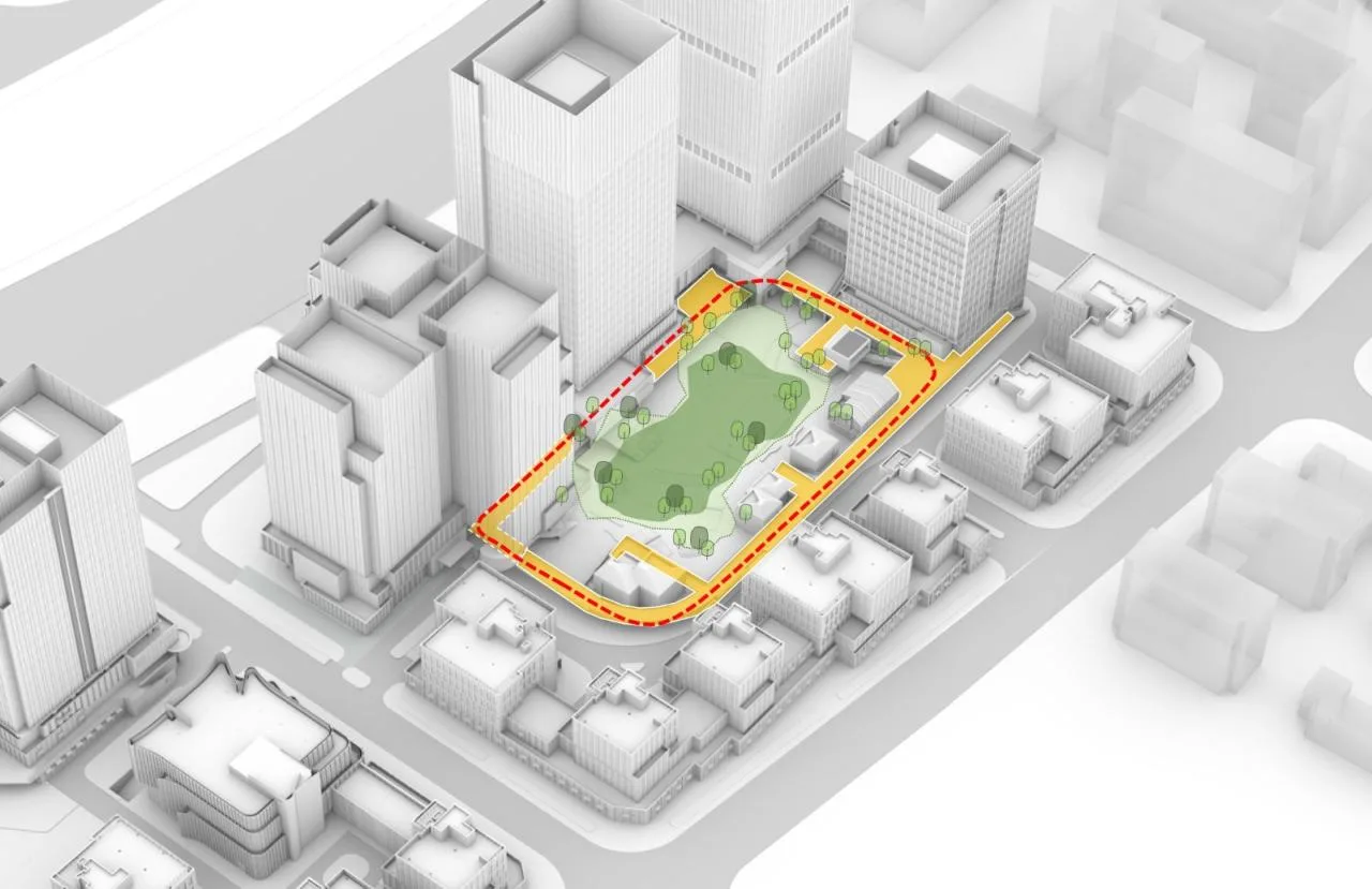 BIM Architecture | Modern Ecological Composite Urban Complex/UA You'an Design