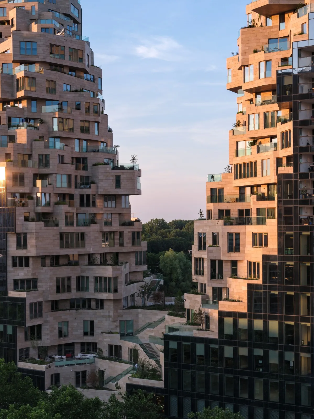 BIM Architecture | 'Valley' Tower Complex/MVRDV