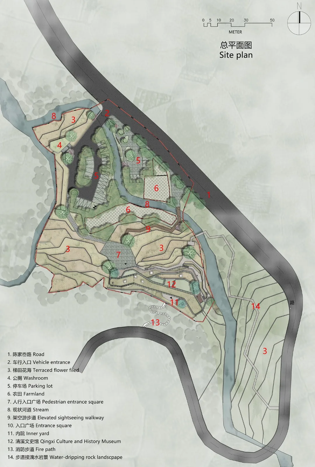 BIM Architecture | Hidden Architecture, Internalized Countryside - Sangzhou Qingxi Cultural and Historical Museum/UAD