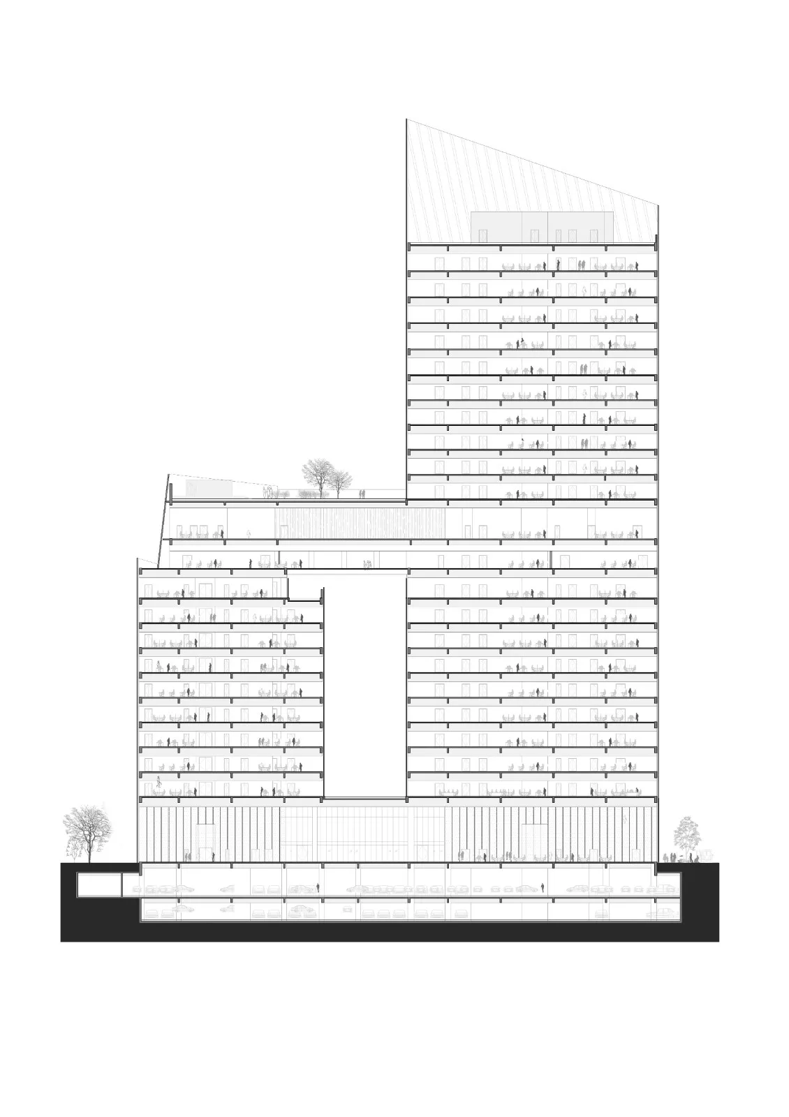 BIM Architecture | Giant Stone Technology Building/Qicheng Design